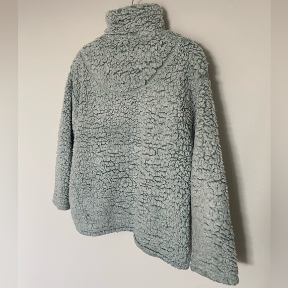 Peach Love California Sherpa Half-Zip Jacket - Picture 2 of 5